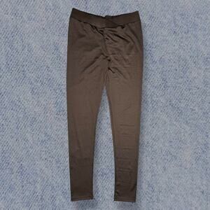 Black Scrunch Butt High-Waisted Yoga Leggings – Women’s Size M-L